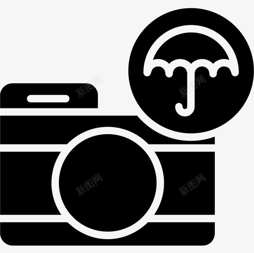 摄像机保险30实心图标svg_新图网 https://ixintu.com 保险 实心 摄像机