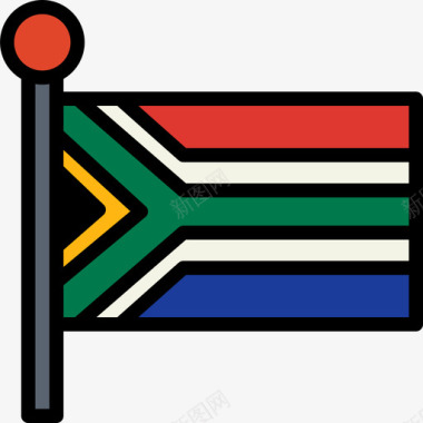 非洲safari12线性颜色图标图标