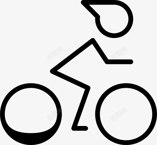 自行车比赛踏板图标svg_新图网 https://ixintu.com 夏季 奥运会 比赛 田径 瘦身 自行车 踏板 运动 骑行