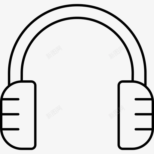 耳机音频电影院图标svg_新图网 https://ixintu.com 电影 电影拍摄生产线图标 电影院 耳机 音频