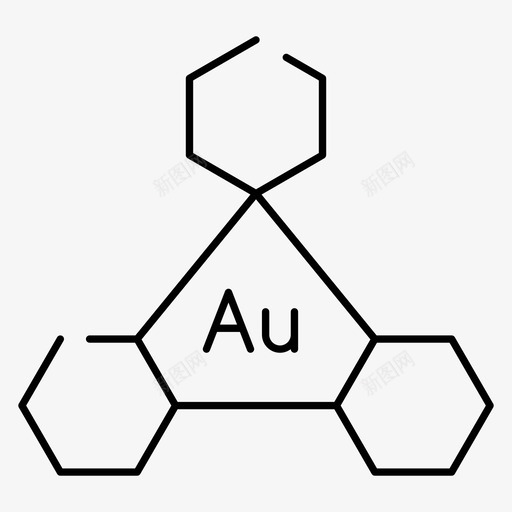 分子原子连接图标svg_新图网 https://ixintu.com 分子 原子 实验室 科学 科学线图标 连接