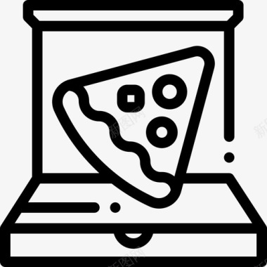 披萨外卖29直系图标图标