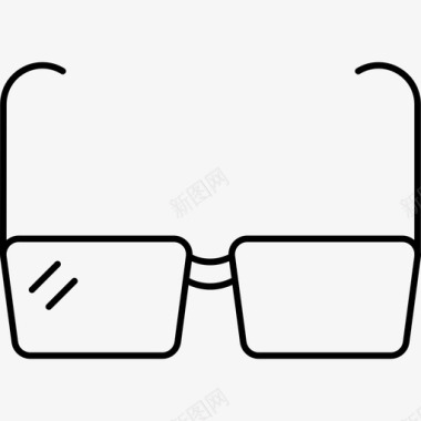 眼镜时尚护目镜图标图标
