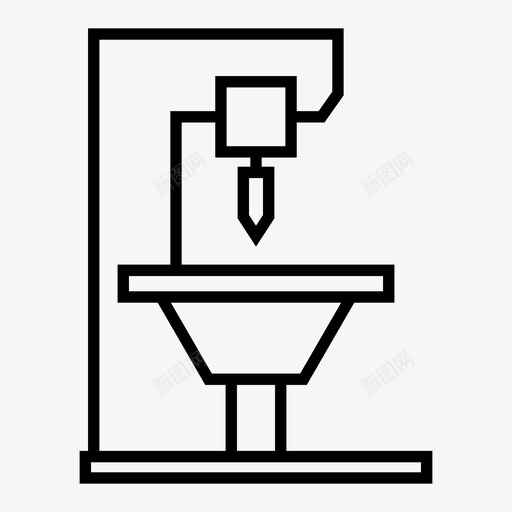 工业机械工业生产线图标svg_新图网 https://ixintu.com 工业 工业生产 机械 生产线