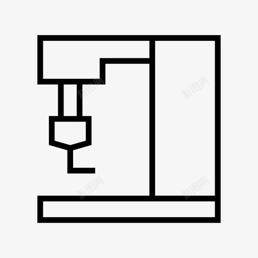 机械自动化工业图标svg_新图网 https://ixintu.com 仪器 制造 工业 机器 机械 生产线 自动化