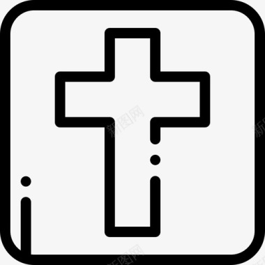 基督教公共标志5直系图标图标