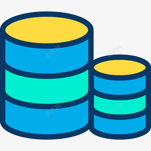 数据库数据科学4线性颜色图标svg_新图网 https://ixintu.com 数据 数据库 科学 线性 颜色