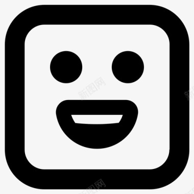 高兴表情退出图标图标