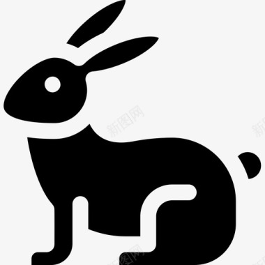 兔子屠夫9填充图标图标