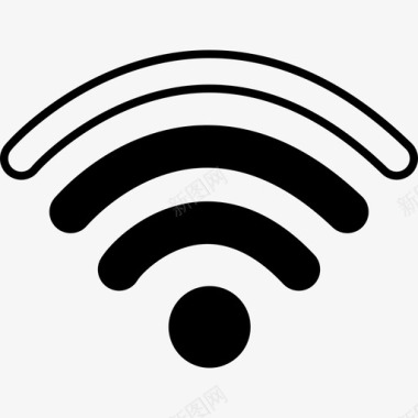 WIFI信号-3级图标