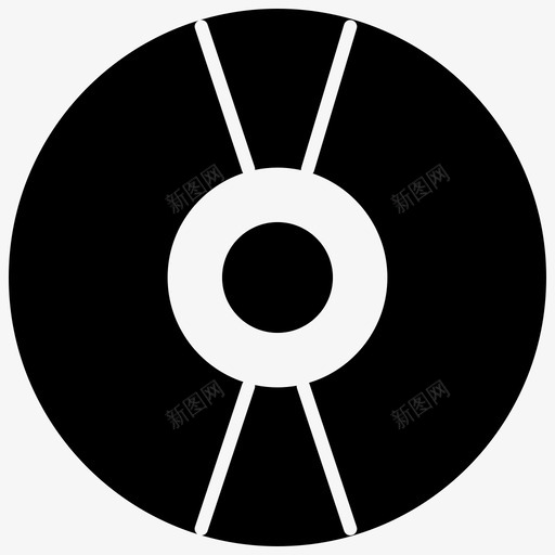 磁盘音频cd图标svg_新图网 https://ixintu.com 1号 cd dvd 减去 多媒体 正面 磁盘 轮廓 通信设备 音频