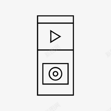 mp3电子产品mp3播放器图标图标