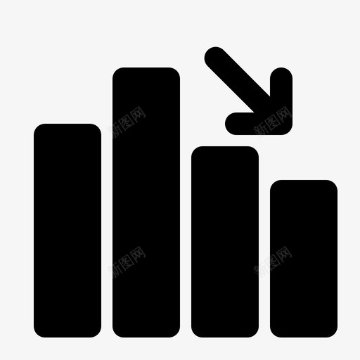 商业图表收益图标svg_新图网 https://ixintu.com 商业 图表 收益 经济 金融