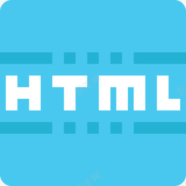 Html编辑器5平面图标图标