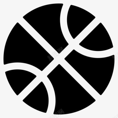 篮球游戏运动球图标图标