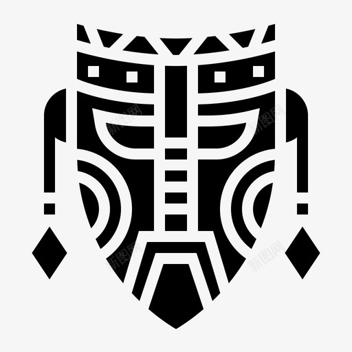面具阿兹特克波西米亚图标svg_新图网 https://ixintu.com 文字 民族 波希米亚 波西 特克 米亚 阿兹 面具
