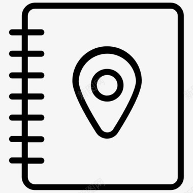 位置记录地址目的地图标图标