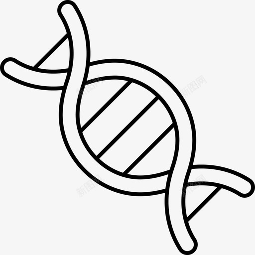 dna遗传学分子图标svg_新图网 https://ixintu.com dna 分子 创意 图标 工艺 科学 线图 遗传学