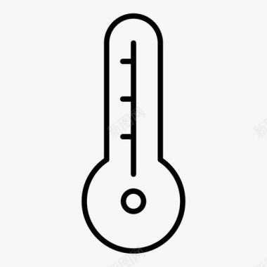 温度计测量医用图标图标