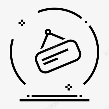 董事会电子商务商店图标图标