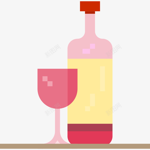 酒喝18平的图标svg_新图网 https://ixintu.com 喝18 平的 酒