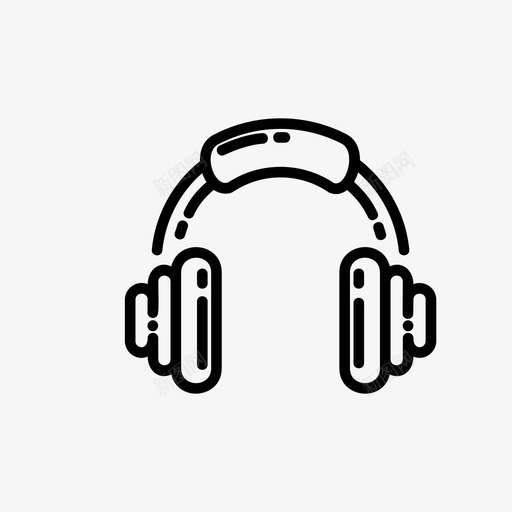 采购产品音响音乐多媒体耳机图标svg_新图网 https://ixintu.com 产品 多媒体 耳机 采购 音乐 音响