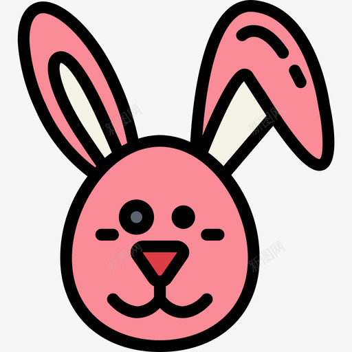 兔子宠物店2线性颜色图标svg_新图网 https://ixintu.com 兔子 宠物 线性 颜色