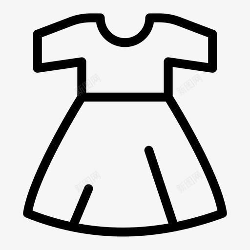 衣服聚会女人图标svg_新图网 https://ixintu.com 女人 聚会 衣服