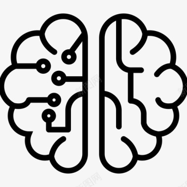 大脑人体器官智力图标图标