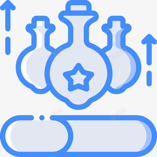 酒吧电脑游戏5蓝色图标svg_新图网 https://ixintu.com 电脑游戏 蓝色 酒吧