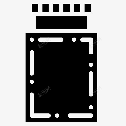 瓶医疗和医院2固体图标svg_新图网 https://ixintu.com 医疗和医院2 固体 瓶