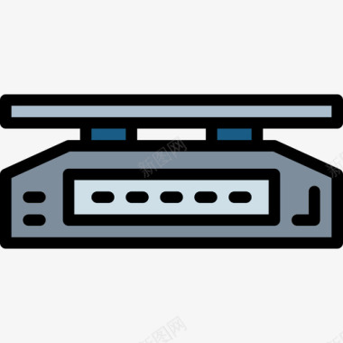 重量宠物店2线性颜色图标图标