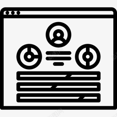 指标栏页图标图标