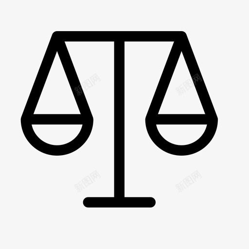 秤法庭法院图标svg_新图网 https://ixintu.com 交通 司法 旅行 法庭 法律 法院 重量