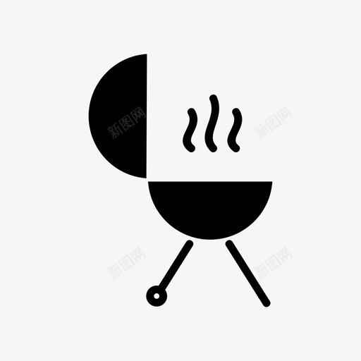 锅煮沸烹饪图标svg_新图网 https://ixintu.com 厨房用具 烹饪 煮沸 锅 餐厅