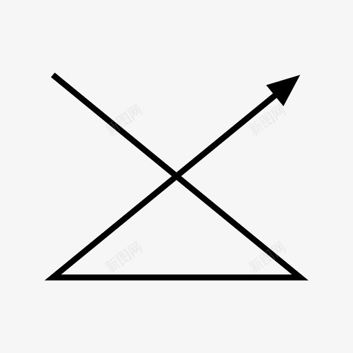 箭头十字方向图标svg_新图网 https://ixintu.com 十字 向上 方向 箭头