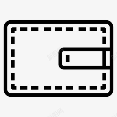 钱包卡信用卡图标图标