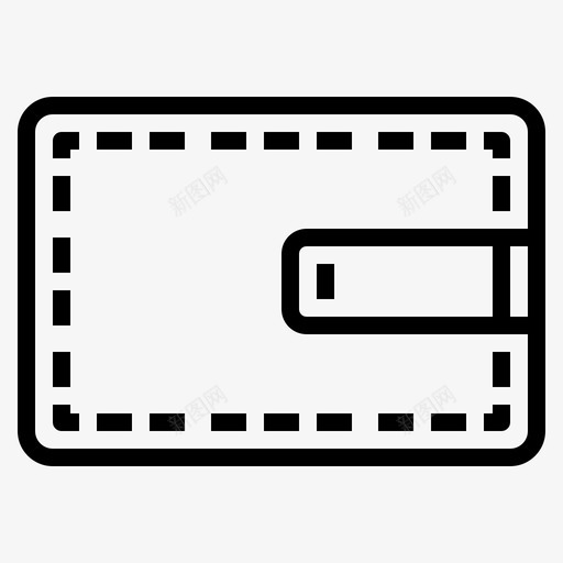 钱包卡信用卡图标svg_新图网 https://ixintu.com 信用卡 在线 支付 钱包