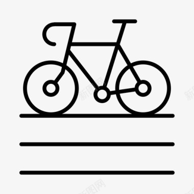 骑自行车自行车比赛残奥会图标图标