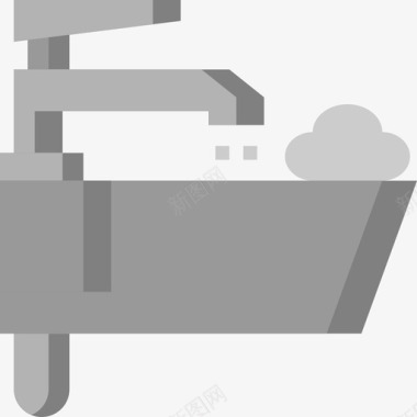 洗脸盆浴室用品3平的图标图标