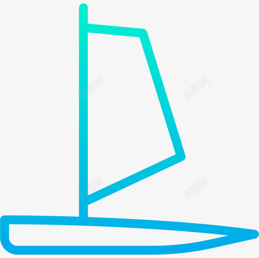 风帆运动和游戏11坡度图标svg_新图网 https://ixintu.com 坡度 游戏 运动 风帆