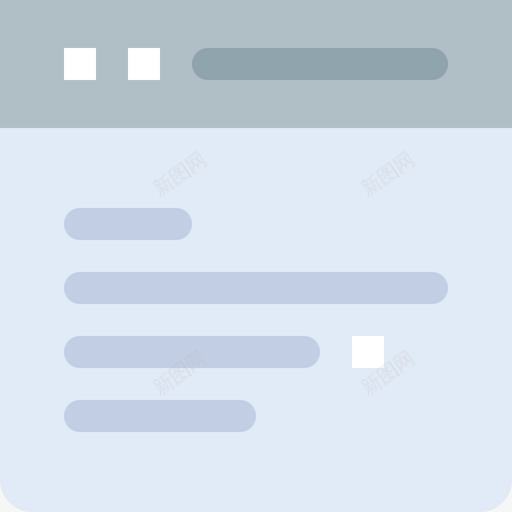 左对齐网站布局和用户界面平面图标svg_新图网 https://ixintu.com 左对齐 平面 网站布局和用户界面