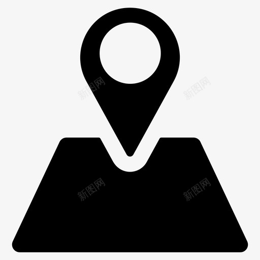 位置地图定位销地图标记svg_新图网 https://ixintu.com 位置 图标 地图 定位 导航 指针 标记 符号 通讯
