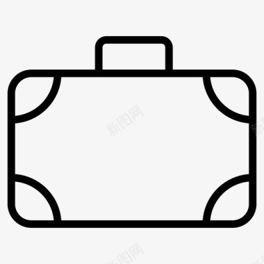 行李箱包公文包图标图标