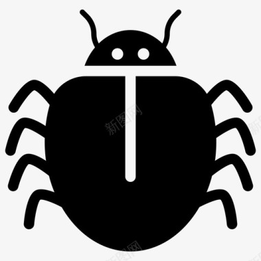 虫跳蚤昆虫图标图标