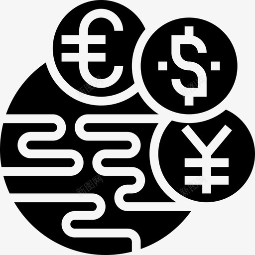 世界无现金4雕文图标svg_新图网 https://ixintu.com 世界 无现金 雕文