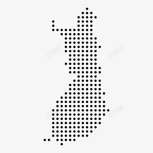 芬兰国家点地图图标svg_新图网 https://ixintu.com 国家 地图 斯堪 维亚 芬兰