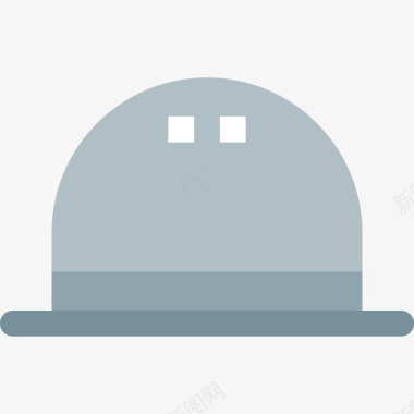 圆顶礼帽衣服和洗衣房2件平的图标图标