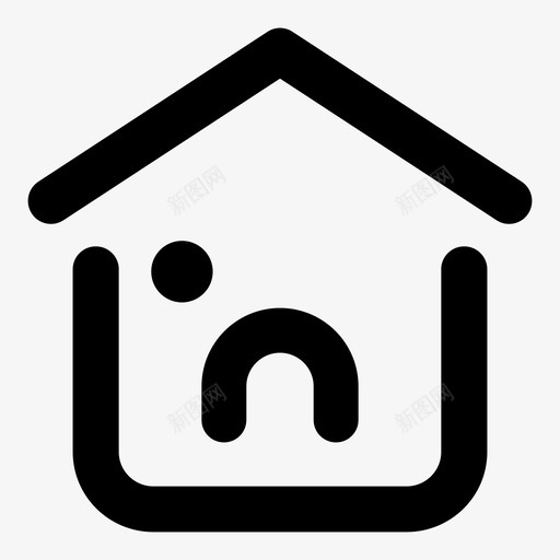主页建筑前图标svg_新图网 https://ixintu.com 主页 仪表板 图标 建筑 房子