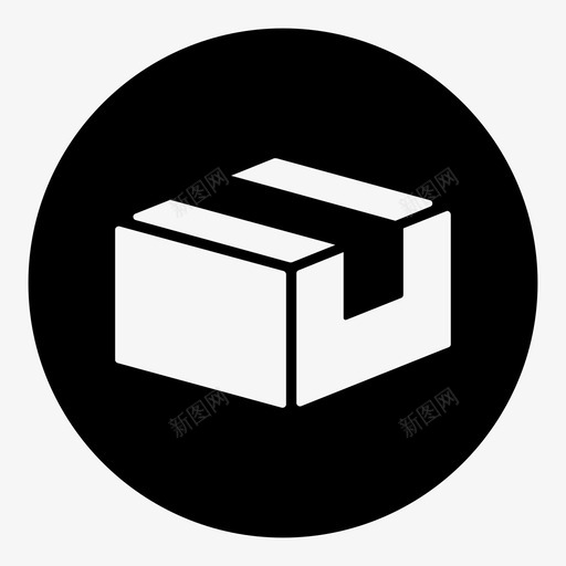 包装装箱交货图标svg_新图网 https://ixintu.com 交货 产品 包装 商务 装箱 装运